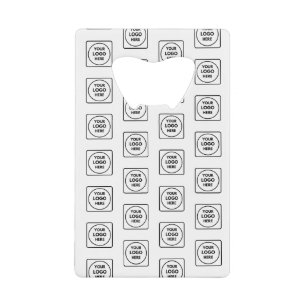 Custom Company Logo Credit Card Branding Design