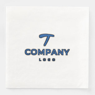Custom Company Logo Dinner Napkins