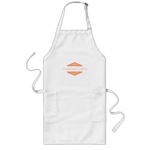 Custom Company Logo  Long Apron