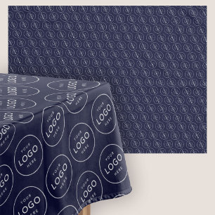 Custom Company Logo Modern Business Promotion Tablecloth