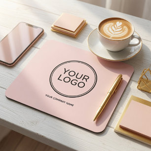Custom Company Logo Mouse Pad Personalised