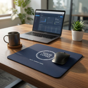 Custom Company Logo Mouse Pad Personalised