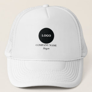 Custom Company Logo Name Slogan Trucker Hat