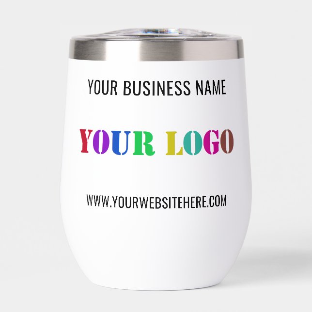 Custom Company Logo Name Website Your Business (Front)