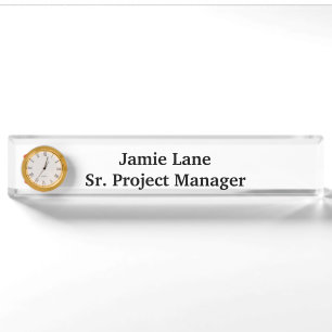 Custom Company Logo Nameplate