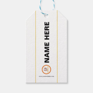 Custom Company Logo Paper Wine Gift Tags