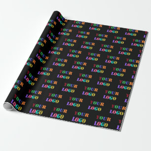 Custom Company Logo Personalised Wrapping Paper