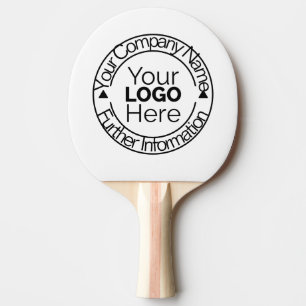 Custom Company Logo Ping Pong Paddle