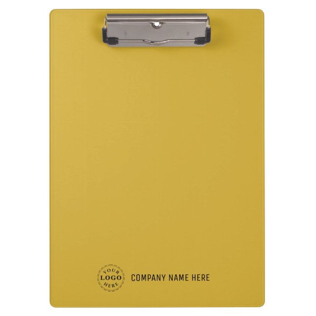 Custom Company Logo Professional Office Clipboard (Front)