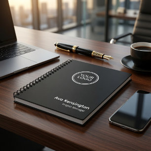 Custom Company Logo Professional Personalised  Notebook