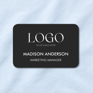Custom Company Logo Promotional Branded Employee Name Tag