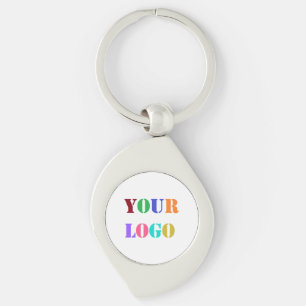 Custom Company Logo Promotional Branded Keychain