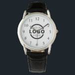 Custom Company Logo Promotional Branded Watch<br><div class="desc">Add your custom business corporate logo to create a unique wrist watch. Makes a great promotional giveaway or corporate gift for customers,  vendors,  employees or other special people. Choose from different types of watches like stainless steel. No minimum quantity,  no setup fees.</div>