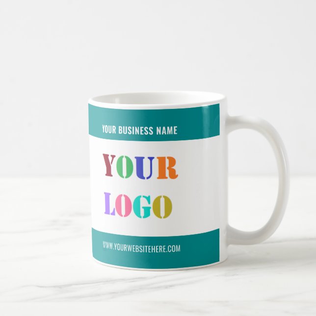 Custom Company Logo Promotional Business Mug (Right)