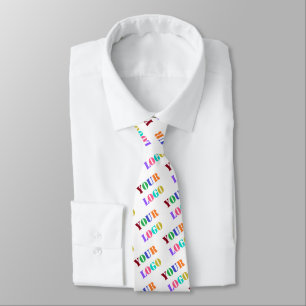 Custom Company Logo Promotional Business Neck Tie