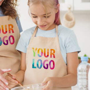 Custom Company Logo Promotional Uniform School Kids Apron
