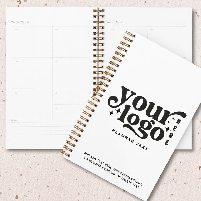 Custom Company Logo Promotional Weekly & Monthly Planner (Custom Company Logo Promotional Weekly & Monthly Planner)