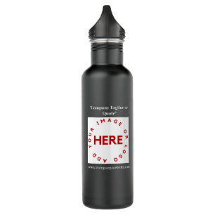 Custom Company Logo & QR Corporate Promotional 710 Ml Water Bottle