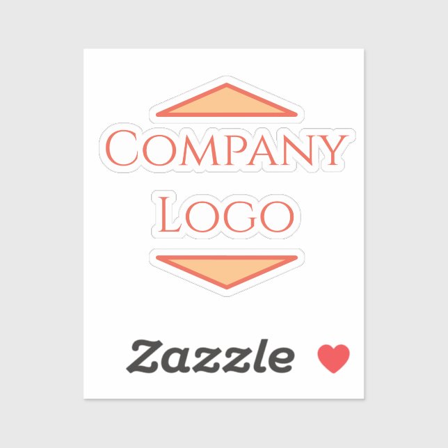 Custom Company Logo Stickers (Sheet)