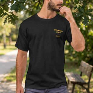 Custom Company Logo T-Shirts, Personalized Double  T-Shirt