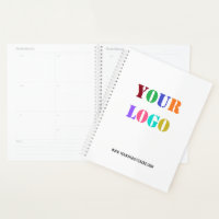 Custom Company Logo Text Business Planner Template