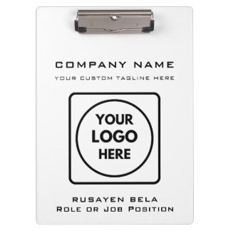Custom Company Logo Text Pro clipboard