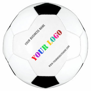 Custom Company Logo Text Promotional Soccer Ball