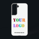 Custom Company Logo Text Your Business Gift Samsung Galaxy Case<br><div class="desc">Custom Colours - Your Logo and Text Personalised Mobile Phone Cases - Add Your Logo / Image and Text / Information - Resize and move or remove and add elements / text with customisation tool. Choose / add your favourite background and text colours ! Please use your logo - image...</div>