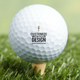 Custom Company Personalised Blank Branded Golf Balls