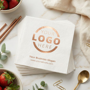 Custom Company Promotional Business Logo Branded Napkin