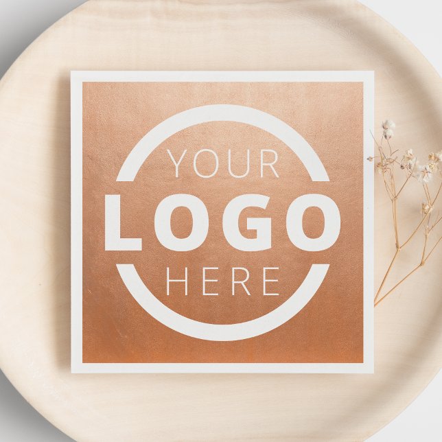 Custom Company Promotional Business Logo Branded Napkin (Creator Uploaded)