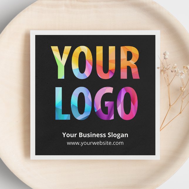 Custom Company Promotional Business Logo Branded Napkin (Creator Uploaded)