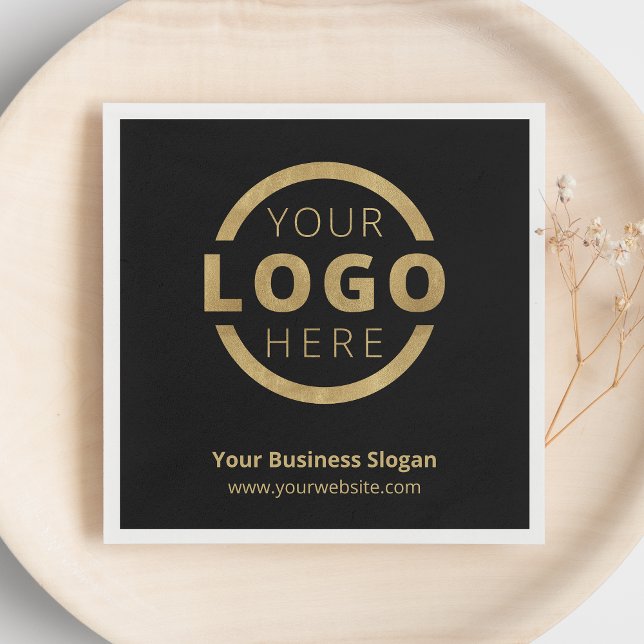 Custom Company Promotional Business Logo Branded Napkin (Creator Uploaded)