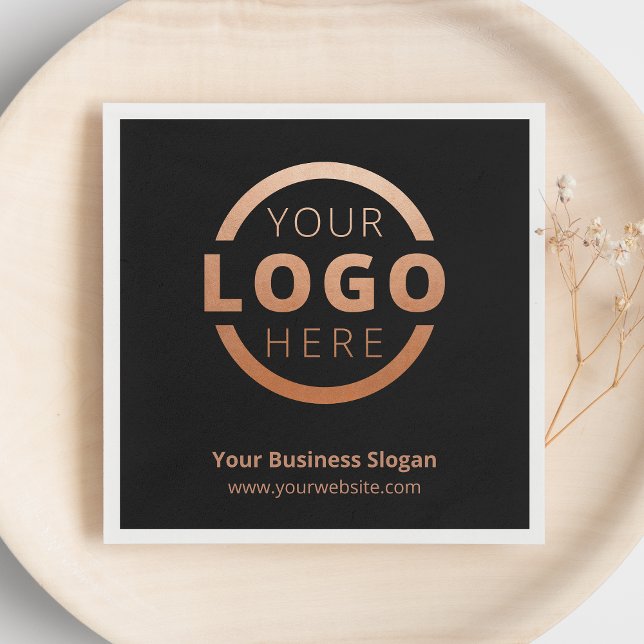 Custom Company Promotional Business Logo Branded  Napkin (Creator Uploaded)