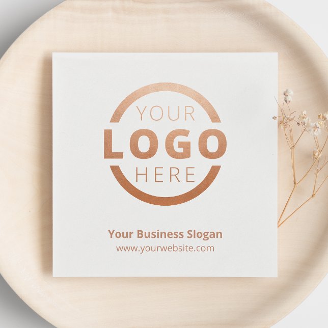 Custom Company Promotional Business Logo Branded Napkin (Creator Uploaded)