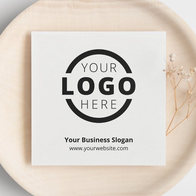 Custom Company Promotional Business Logo Branded Napkin (Creator Uploaded)