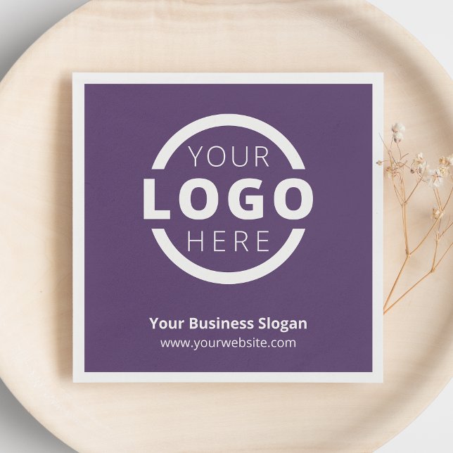 Custom Company Promotional Business Logo Branded Napkin (Creator Uploaded)