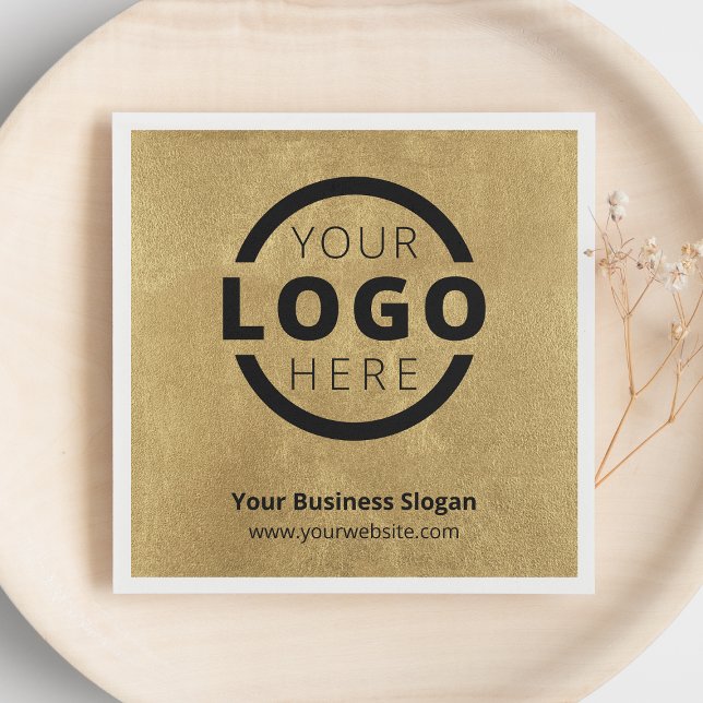 Custom Company Promotional Business Logo Branded Napkin (Creator Uploaded)