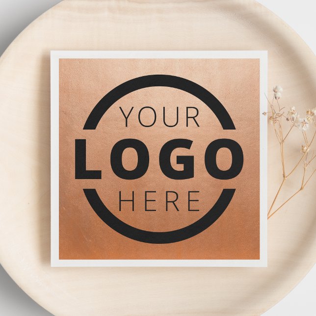 Custom Company Promotional Business Logo Branded Napkin (Creator Uploaded)