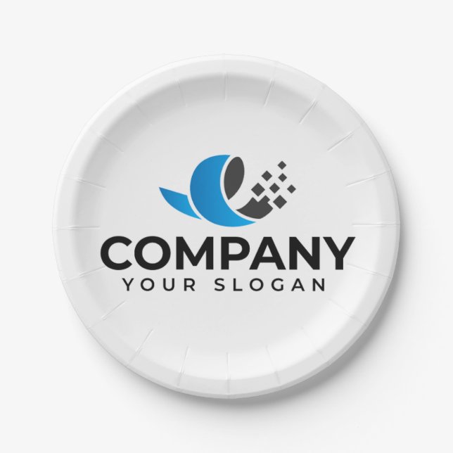 Custom Company promotional  Paper Plate (Front)