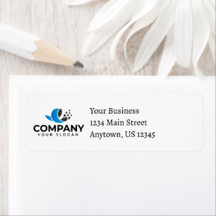 Custom Company promotional Return Address Label