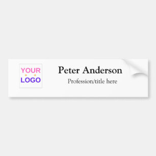 Custom company store business employee  bumper sticker