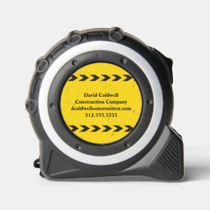 Custom Construction Company Yellow Grunge 1