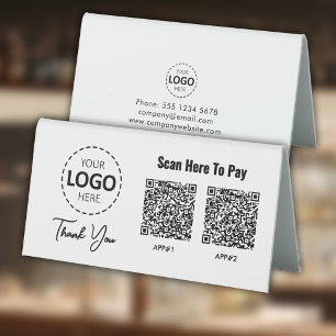 Custom Contactless Payment QR Code 