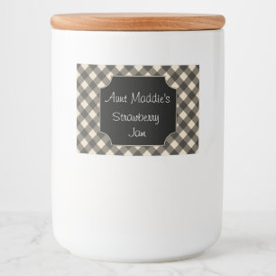 Custom Cooking Canning Label Gift Jar Stickers