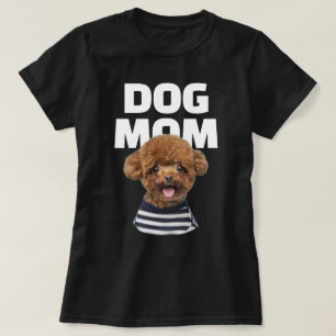 Custom Cool Dog Mum Photo Personalised T-Shirt