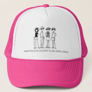 Custom Cool Ladies Golf League Hat - Club Name