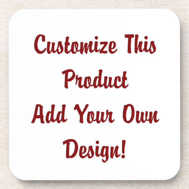 Custom - Cork Coasters (Front)