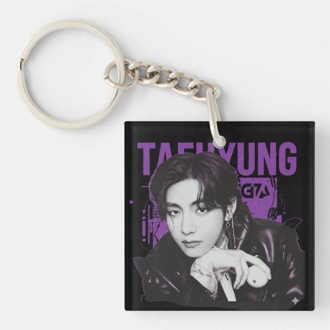 Custom Cornhole Bags – Durable, Stylish & Game-Rea Key Ring (Front)