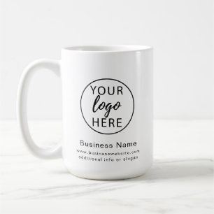 Custom Corporate Business Company Logo Coffee Mug